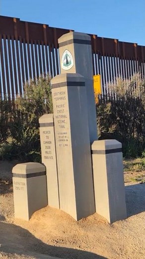 Pacific Crest Trail 2024 - Day 1 #pacificcresttrail #thruhike #hiking