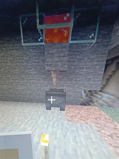 Minecraft-Ismail | Why doesnt lava drip from dripstone into the cauldron | Facebook