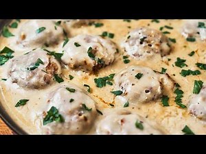 Creamy Meatballs I Make 3 Times a Week! 😋 It Always Turns Out Perfect