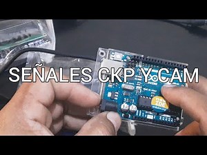 SEÑALES CKP CMP INYECTORES VVT BOBINAS Y MAS PWM CON ARDUINO Y SU SOFTWER IDE