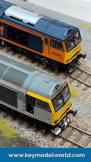 5.1K views · 101 reactions | Cavalex Models has received decorated samples of its forthcoming newly-tooled ‘OO’ gauge BR Class 60. Join us in the workshop as we catch up with the manufacturer and showcase the samples running in our latest video: https://hubs.ly/Q02ymQsH0 | Hornby Magazine | Facebook