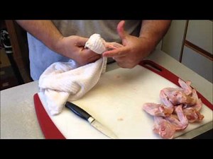 Chicken Wings Lollipop Style