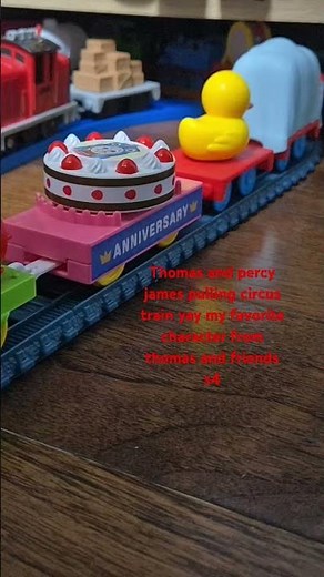 Thomas and percy james pulling circus train yay my favorite character from thomas and friends s4