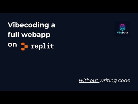 Building & Deploying a Full Webapp using Replit | Live Demo