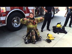 Fireman dressing up