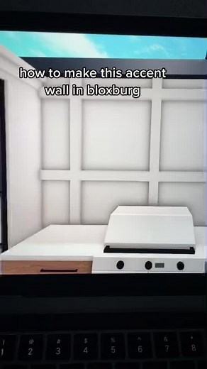 Accent Wall Tutorial for Bloxburg Houses