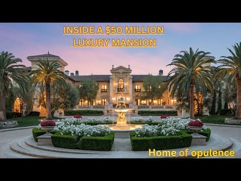 INSIDE A $50 MILLION LUXURY MANSION | Full Home Tour with Interior, Pool, Basement & More