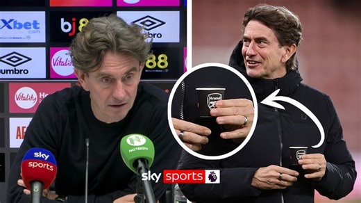 Thomas Frank uses Arsenal cup before Tottenham Hotspur's match against Bournemouth