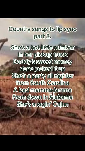 Country songs to lipsync part 2🐄🤠#countrymusic #fyp #foryoupage #countryforyoupage #countrysongstolipsync #fypp #country #jasonaldean