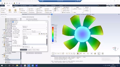 如何在Fluent中使用滑移网格处理旋转区域