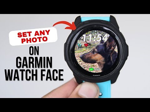 How To Add Photo To Garmin Watch Face? Easy Guide To Set Picture As Custom Garmin Watch Face
