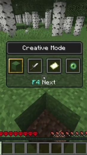 How to go Creative in hardcore Minecraft… #minecraftcheats #cheating