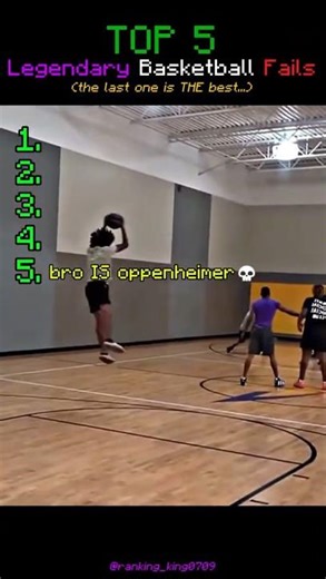 RANKING Legendary Basketball Fails That Shouldn’t Exist PART 1💀🏀