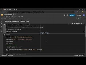 🚀 Setup PySpark in Google Colab | Run Apache Spark on Cloud for Free! 🔥 (Step-by-Step Guide)