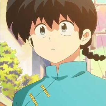 Ranma With His Hair Down Looks Different 😳❤️ | #Ranma ½ Edit #anime