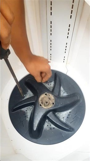 washing machine pulsator open 👐#diyrepair #mrfahidelectric
