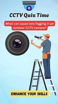What Causes Lens Fogging in Outdoor CCTV Cameras? #cctvquiz #techlogics #homesecurity