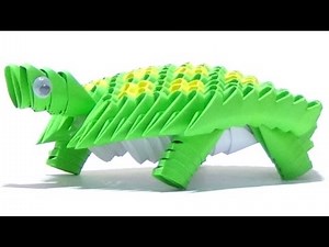 How to Make a 3D Origami Turtle (No.2)