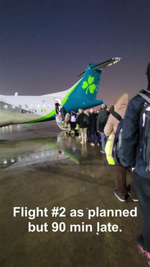 THINGS GO PEAR-SHAPED! - Aberdeen to Glasgow with Loganair, Aer Lingus and Ryanair.