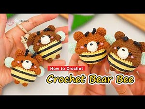 You’ll Love This Bear Bee 🐻🐝 | Too Cute to Handle | Step-by-Step Tutorial