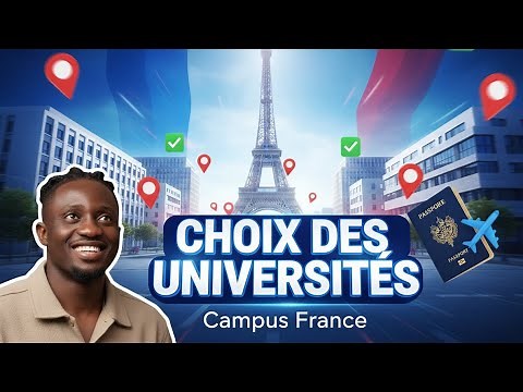 Campus France 🇫🇷: how to choose your universities and level of studies?
