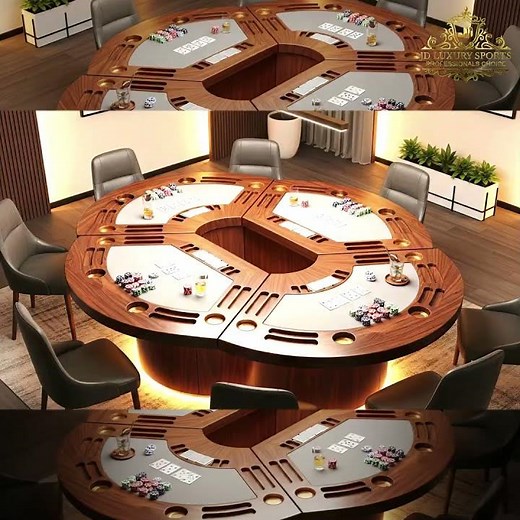 Luxury Poker Table Designs | Stylish & Premium Poker Tables for Home & Clubs