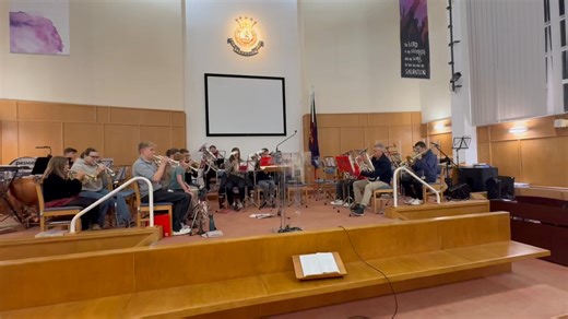 Our YP band had their final practice of the year tonight before the festive season starts! Catch these guys joining with the senior band tomorrow afternoon in Broadmead 12:30-2:30 as we start our carolling period! | Bristol Citadel - The Salvation Army