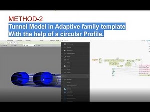 Tunnel model in revit | Tunnel modeling using Dynamo | BIM Tunnel modeling in REVIT | bimall | BIM