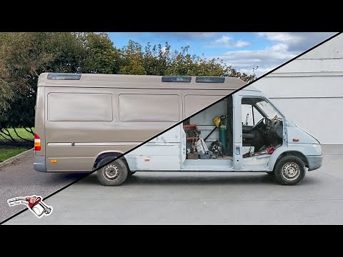 DIY paint and rebuild start to finish | CAMPER CONVERSION | Mercedes Sprinter Van