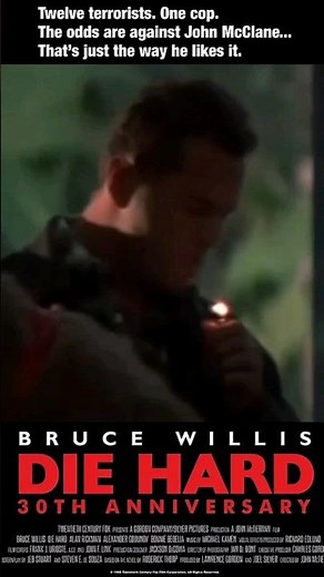 Die Hard, 1988, Bruce Willis, Alan Rickman, Bonnie Bedelia, Reginald VelJohnson