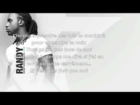 RANDY RAYMOND feat Marc Antoine - Tu me manques (lyrics - paroles)