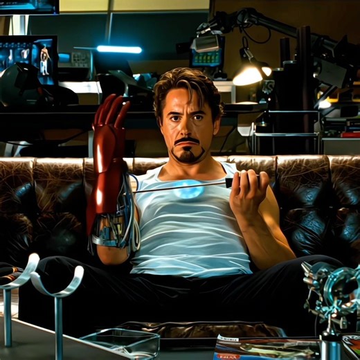 The First Iron Man Suit Up 🔥 #shorts #edit