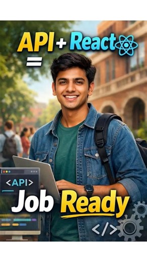 Practical Guide to Working with APIs in React #shorts #telugu #reactjs #fullstack #education #itjobs