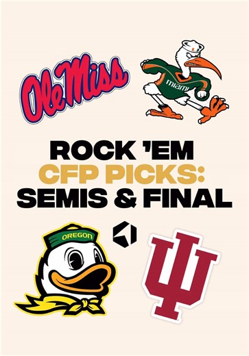 The Rock ‘Em crew has spoken, who do you agree with??? 🤨🏈👀