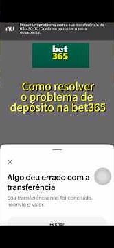 The DEPOSIT PROBLEM at BET365 has been SOLVED.