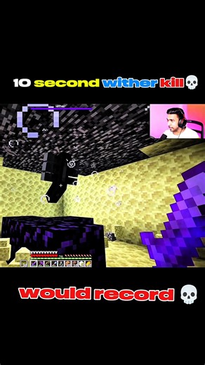 techno Gamerz wither challenge 💀 #technogamerz #techno #shorts