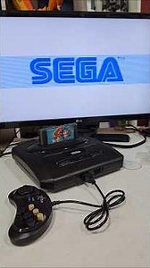 Mega Drive with built-in games #ceduh