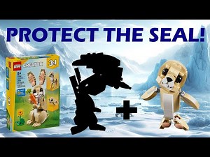 Tutorial: Build a Mech (ED-209) to protect the seal from LEGO 31162 / alternate built.