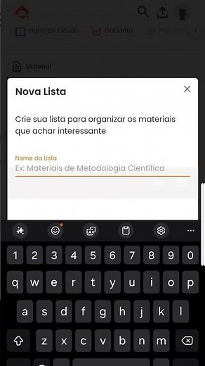 Como montar sua Lista de Materiais