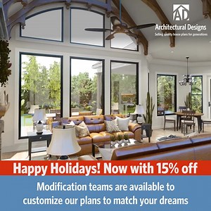 15% off most plans, helping you find your perfect home for less! Our family-owned business boasts a half-century of experience in helping homeowners to find plans that match their needs and budgets. Our Cost-to-Build feature can quickly share the cost of building your selected house plan within your specified ZIP code. Explore our curated range of plans today and reach out to us with any questions! | Architectural Designs - House Plans
