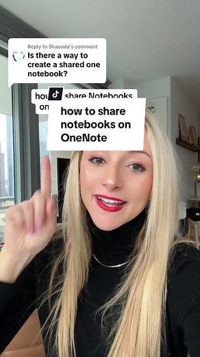 Replying to @Shaunda how to share your notebooks on Microsoft OneNote! 💻🫶 #microsoftonenote #notetaking #digitalorganization #onenotetips #productivitytips #officetips