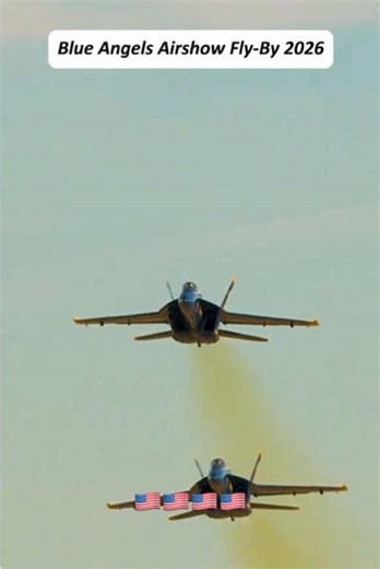 Blue Angels Airshow Fly-By 2026 #blueangels #fa18 #fighterjet #usnavy #f18hornet
