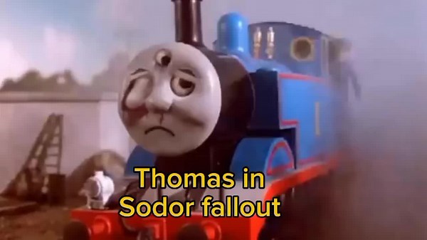 Nigel the blue engine on TikTok