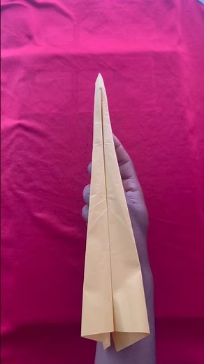 The Easiest Way to Make a Perfect Paper Jet