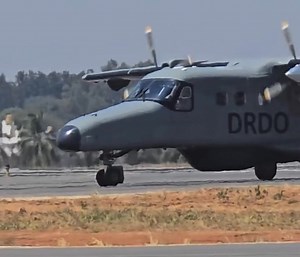DRDO Do-228 flying test bed