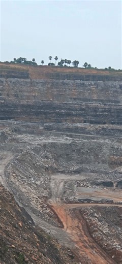 Manoj Pasi | Bench blasting 😍 . the most common method of surface excavation in mining and civil engineering, involving the detonation of explosives in... | Instagram