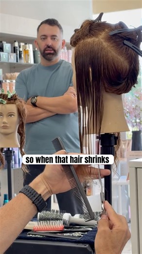 Hairdressers here is a pro cutting tip involving tension