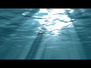 【HDフリー素材】海の中に光が差し込んでいるループ【商用利用可能】Free Footage