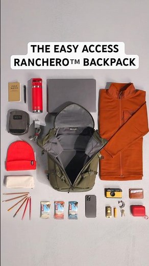 JUST LAUNCHED: Ranchero™ Backpack is officially open for business, adventure & everything in between