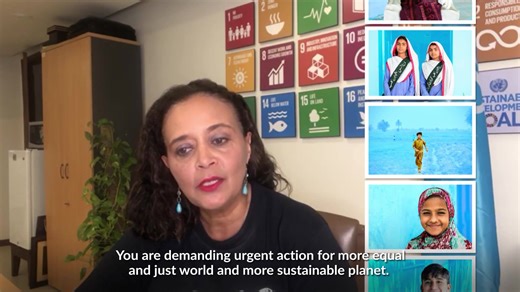 55K views · 34 shares | UNICEF Representative in Pakistan, Ms. Aida Girma's message on #WorldChildrensDay! Ministry of Human Rights Government of Pakistan UNICEF South Asia | UNICEF Pakistan | Facebook